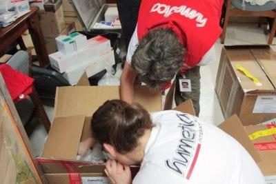 humedica-Ärzteteam bereits auf den Philippinen