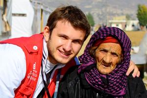 "Der Besuch derhumedica-Ärzte gibt mir Hoffnung", sagt Turkiyeh. Foto:humedica/Mhamad Chaddad