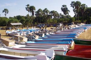 Neue Boote ermöglichten den Fischern ihrer überlebenswichtigen Arbeit wieder nachgehen zu können. Foto:humedica