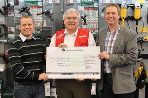 Für Spenden statt Schenken entschied sich in diesem Jahr die FirmaATTERERaus Marktoberdorf. Foto:humedica