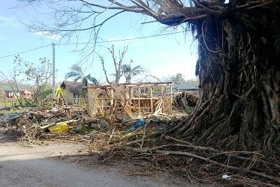 Nothilfe für die Opfer von Zyklon „Pam“