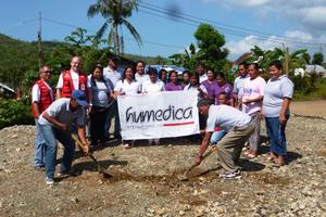 Spatenstich derhumedica-Gesundheitsstation in Balangiga. Foto:humedica