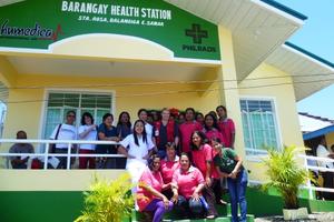Feierliche Eröffnung der Gesundheitsstation in Balangiga. Foto:humedica