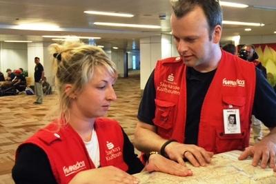 humedica-Einsatzteam startet Hilfsmaßnahmen