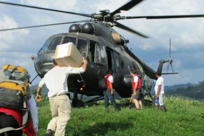 Nothilfe nach dem Erdbeben in Ecuador