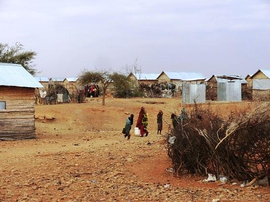 Um zu überleben, sind die 45.000 Einwohner von Melkadida auf externe Hilfe angewiesen. Foto:humedica