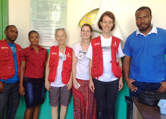 Das drittehumedica-Einsatzteam aus Deutschland konnte die Betreuung der Gesundheitsstation in Baraderes nun an lokale Kräfte übergeben. Foto:humedica