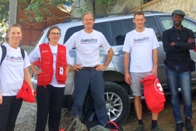 humedica-Team startet Hilfe in abgelegenem Gebiet