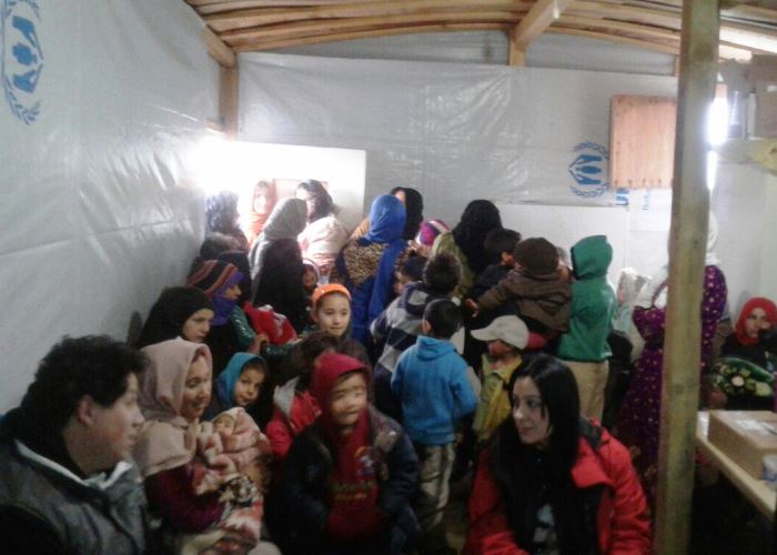 Der Andrang ist groß: Bis zu 150 Patienten behandeln diehumedica-Teams täglich im Libanon. Foto:humedica