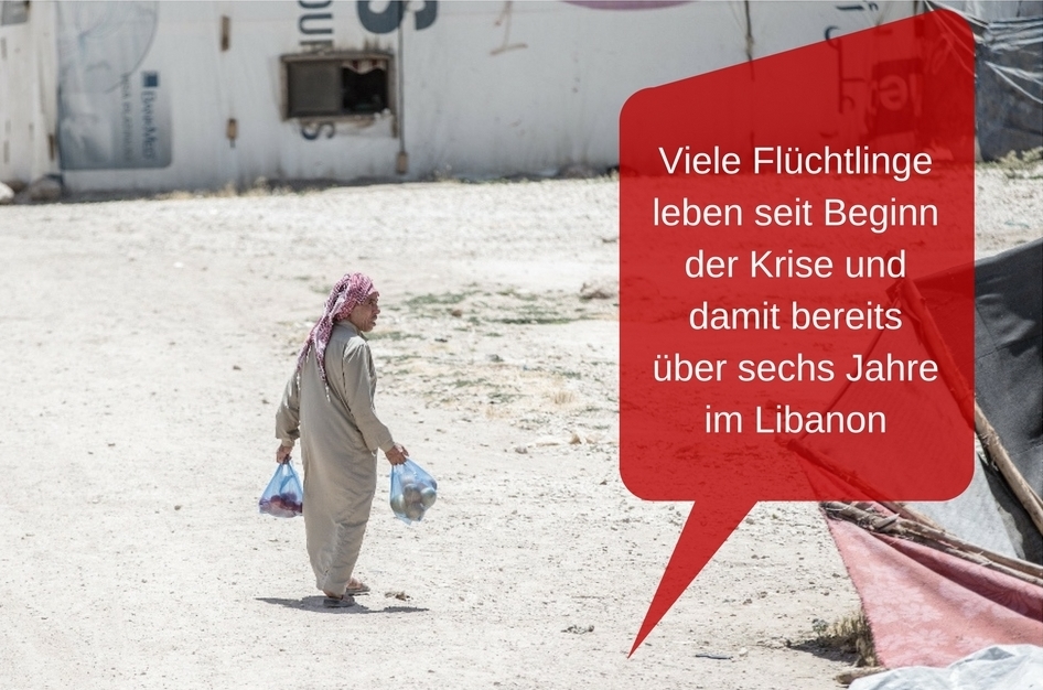 Der Libanon und die Herausforderung Flüchtlingshilfe