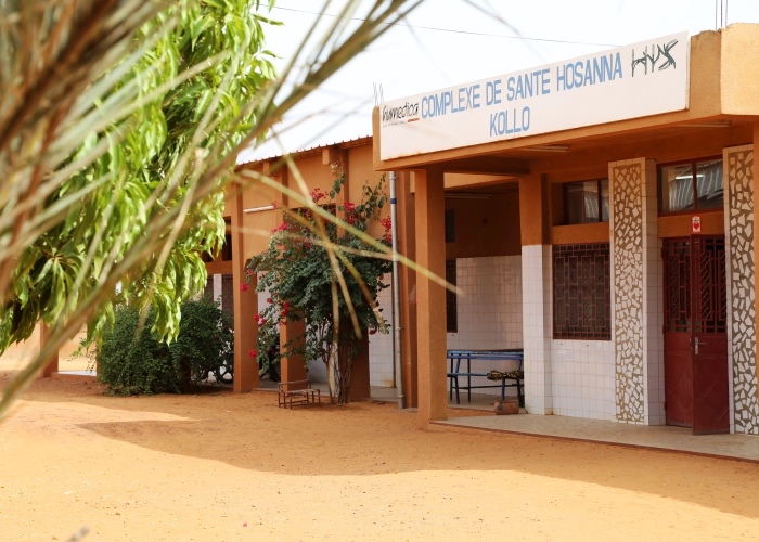 Die Gesundheitsstation in Kollo kümmert sich vor allem um Mütter und ihre Kinder. Foto:humedica