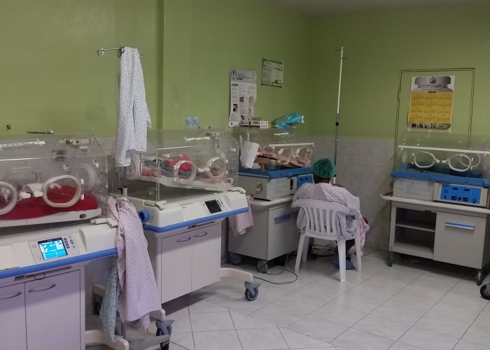 Auf der Frühchenstation im „Krankenhaus der Hoffnung“ sind Umbauarbeiten dringend nötig, um extern und intern geborene Kinder räumlich zu trennen. Foto:humedica