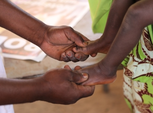 Hebammen im Einsatz für humedica