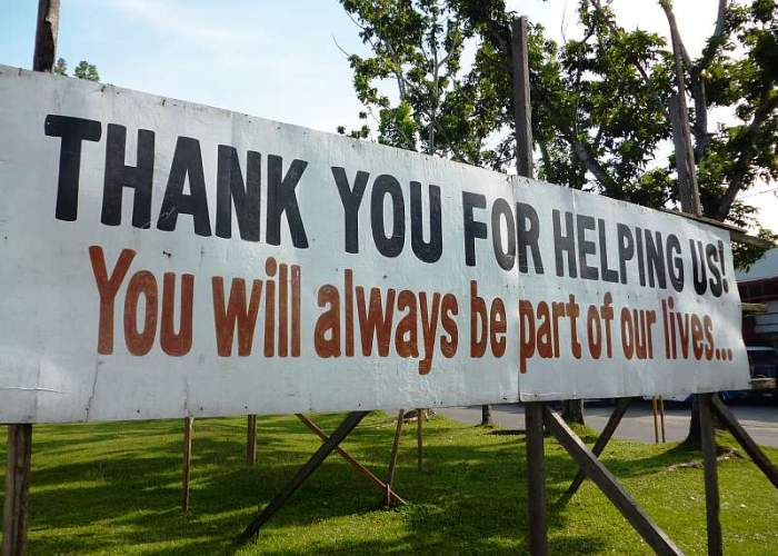 humedica-Einsatzkraft Christiane Bähr hat auf den Philippinen eine zweite Heimat gefunden - und für viele Menschen eine echte Veränderung bewirkt. Auch wir sagen: DANKE! Foto:humedica