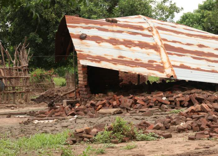 Die Unwetter haben die Menschen in der Region um Zomba, Malawi, überrascht und für große Zerstörung gesorgt. Foto:humedica