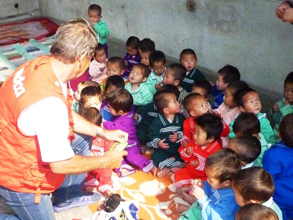 Lebensmittel für Nordkorea