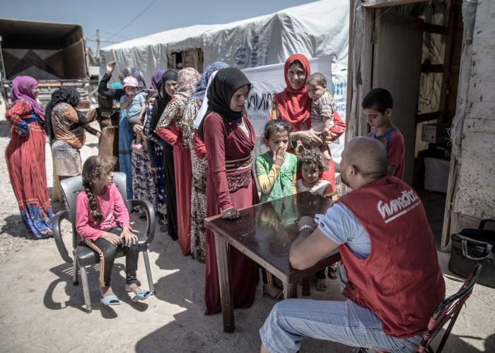 Für viele syrische Flüchtlinge und Libanesen ist die mobile Klinik vonhumedicader einzige Zugang zu medizinischer Versorgung. Foto: Christoph Jorda/humedica
