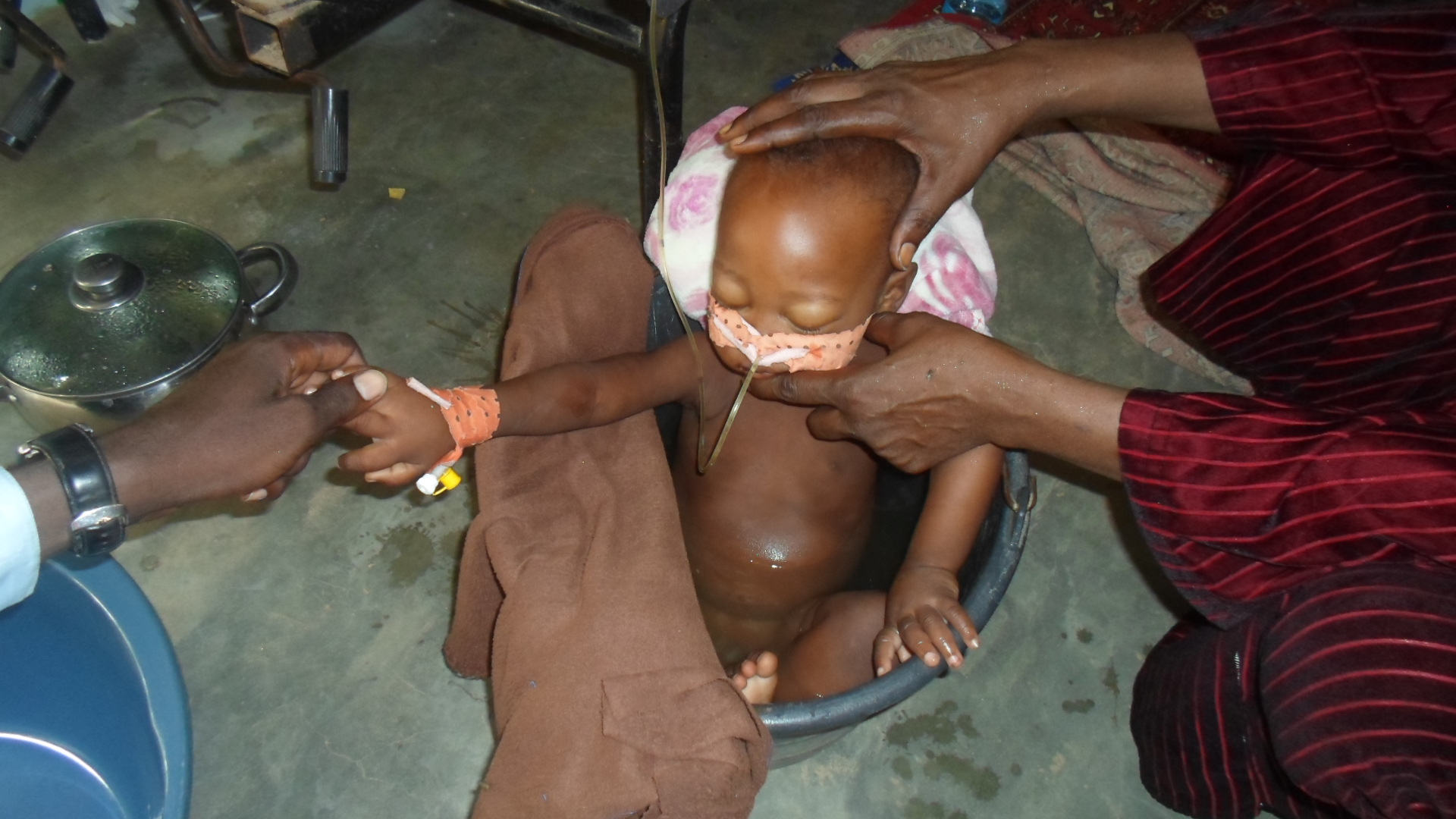 Säuglinge sind besonders auf medizinsche Hilfe angewiesen. Foto:humedica