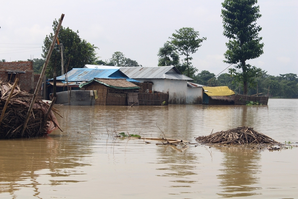 Überschwemmungen in Indien