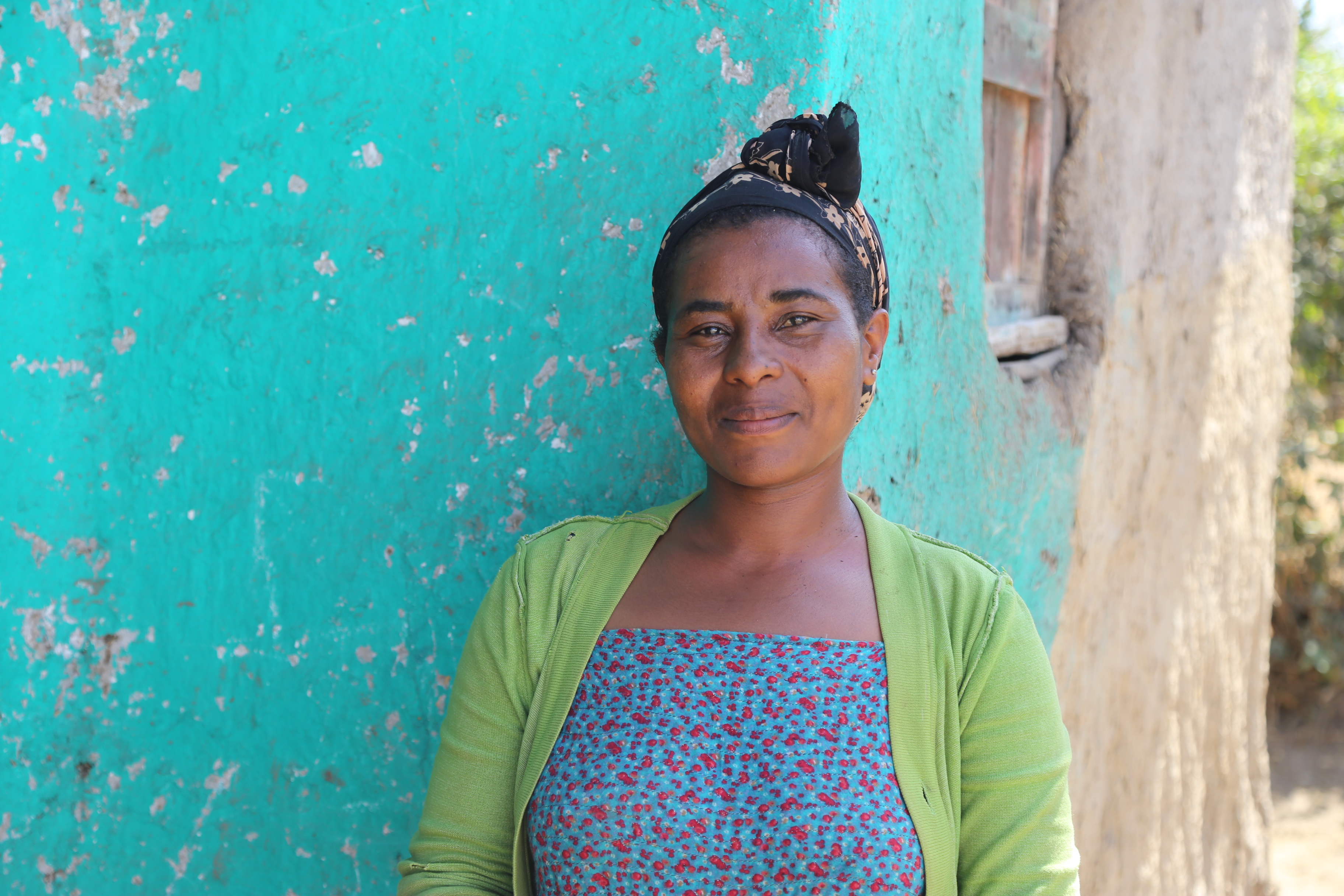 Buzunesh kann mit ihrem eigenen Geschäft ihre Familie ernähren. Foto: humedica