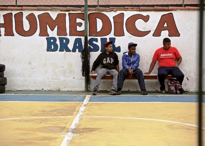 Fußball bedeutet für viele Kinder in Brasilien auch Hoffnung. Foto: Christoph Jorda
