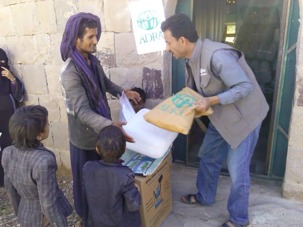 Die Menschen sind für jede Hilfe dankbar. Foto : ADRA Jemen