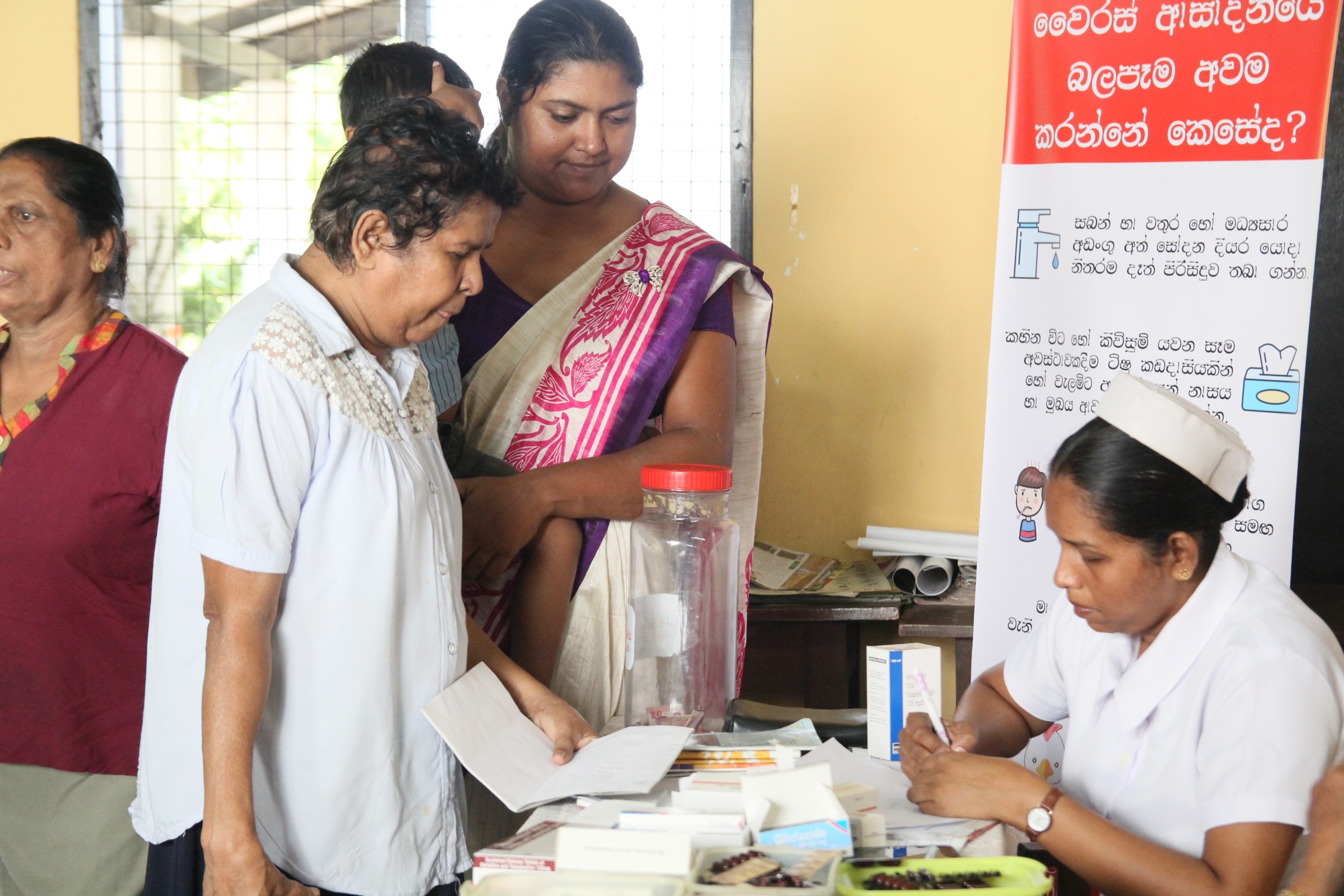 In Sri Lanka gegen Corona