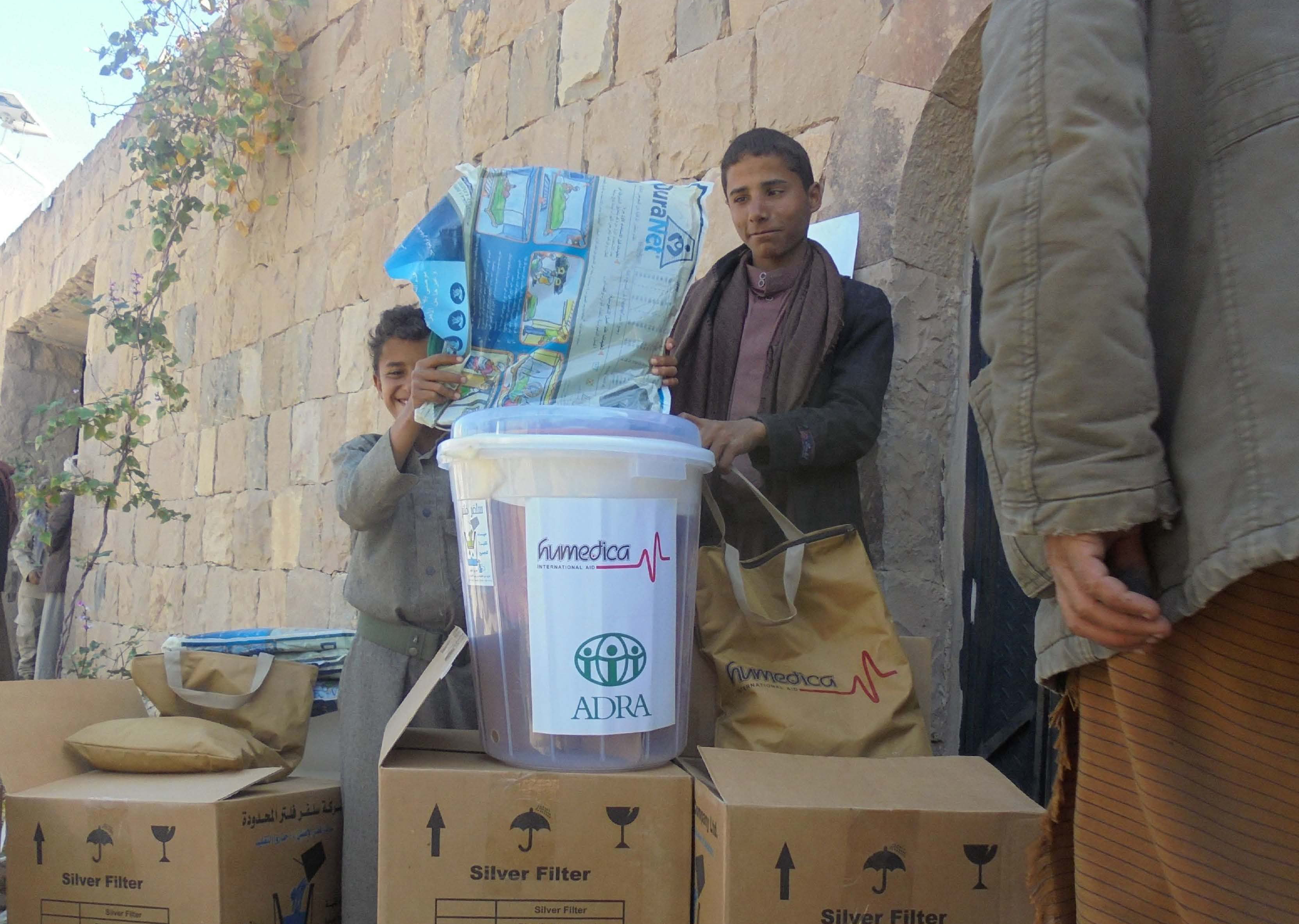 Vor allem sauberes Trinkwasser ist im Jemen selten. Bild: ADRA Jemen.