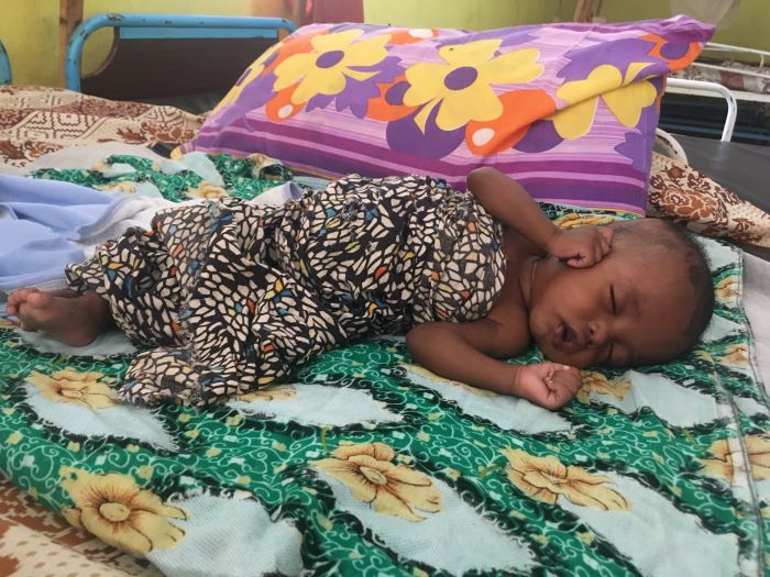 Wenn Babys in der Dollo Ado Region im äthiopisch -somalischen Grenzgebiet medizinische Hilfe brauchen, ist die Klinik in Dollo die einzige Anlaufstation weit und breit. Foto:humedica