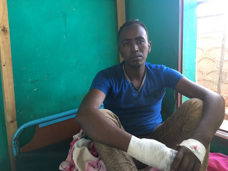 Ahmed kam vor einem Jahr in die Klinik nach Dollo und wurde damals weiter geschickt. Heute könnte er behandelt werden. Foto:humedica