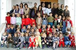 Die Kindertagesstätte in Krushe e Vogel, in der Cindy Johnson seit elf Jahren Nächstenliebe lebt. Foto: humedica