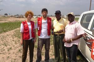 Die erfahrenenhumedica-Koordinatoren Margret Müller und Raphael Marcus sahen sich mit einer schwierigen Situation konfrontiert. Foto:humedica