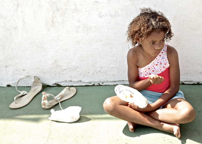 Perspektivlosigkeit, sozialer Rand und Armut: Besonders Kinder sind von den vielvältigen Problemen Brasiliens betroffen. Foto: Christoph Jorda