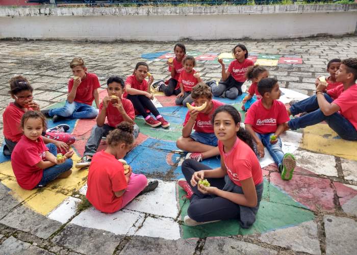 Kinder aus Nova Friburgo finden in der Kindertagesstätte Campo do Coelho vonhumedicaBrasil Zeit und Raum zum Lernen, Spielen und Großwerden. Foto:humedicaBrasil