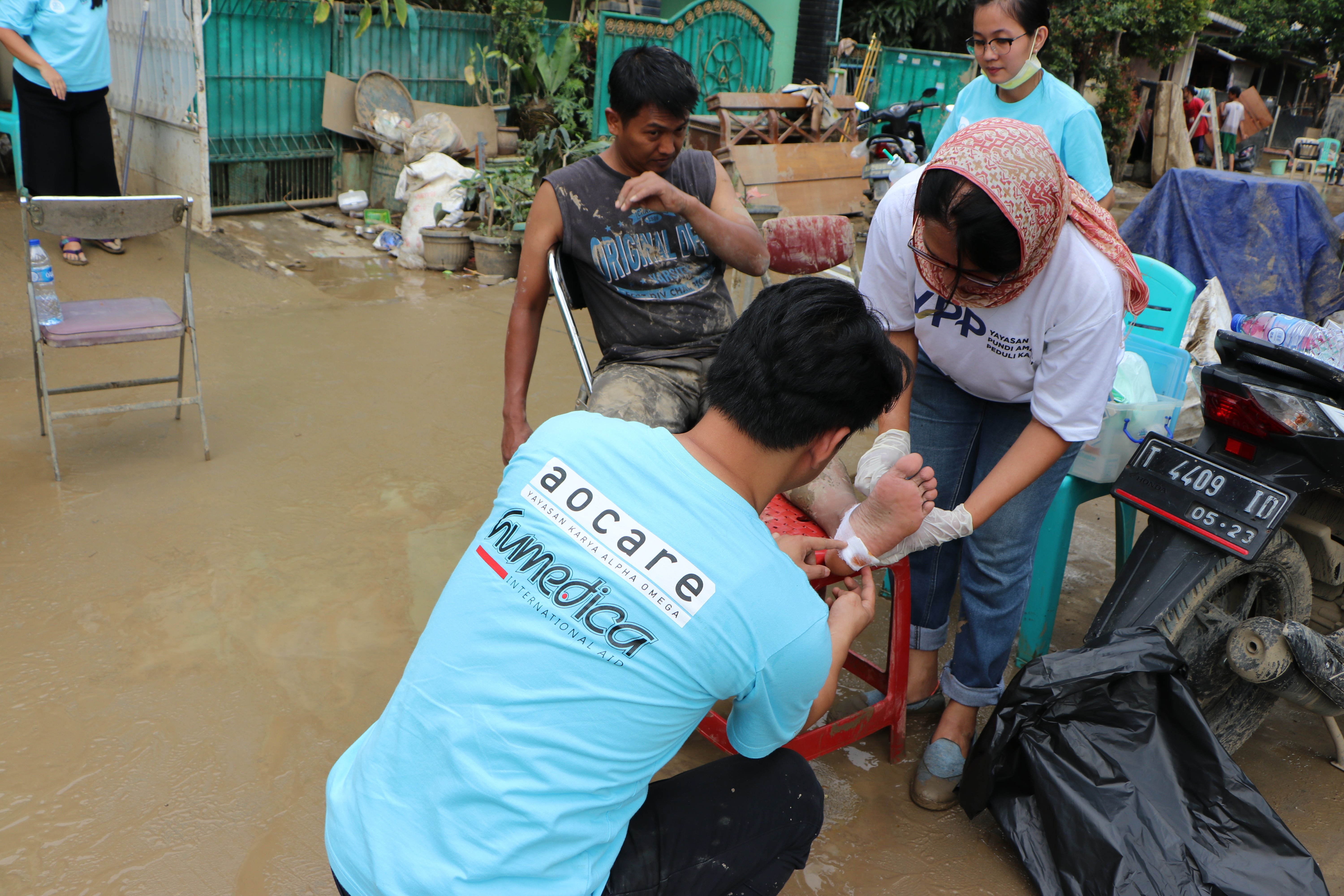 Die Menschen sind froh, am Leben zu sein