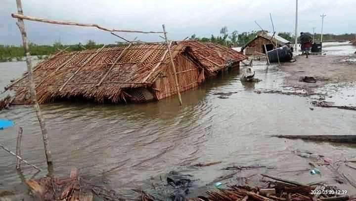 Zyklon Amphan zog eine Schneise der Verwüstung über Bangladesch und Teile Indiens. Foto:humedica