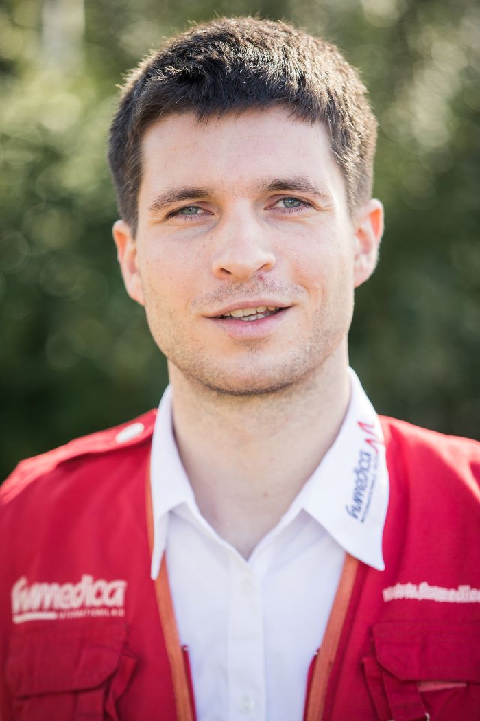 Johannes Peterist gemeinsam mit Heinke Rauscher seit 2019 geschäftsführender Vorstand von humedica