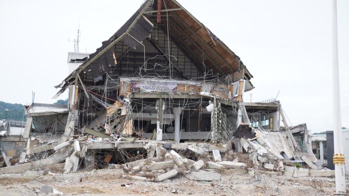 Die Zerstörung nach dem Erdbeben auf der indonesischen Insel Sulawesi war groß. Foto: AOCare