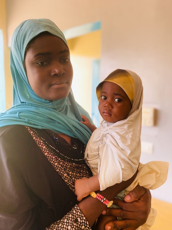 Die Klinik in Niger konnte Hajo und ihrer Tochter helfen. Foto: humedica