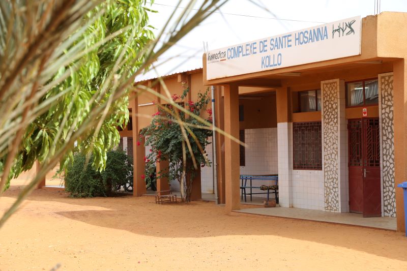 Die Klinik südlich der Hauptstadt NIamey dient den Frauen aus der UMgebung als wichtiger Anlaufpunkt. Foto: humedica