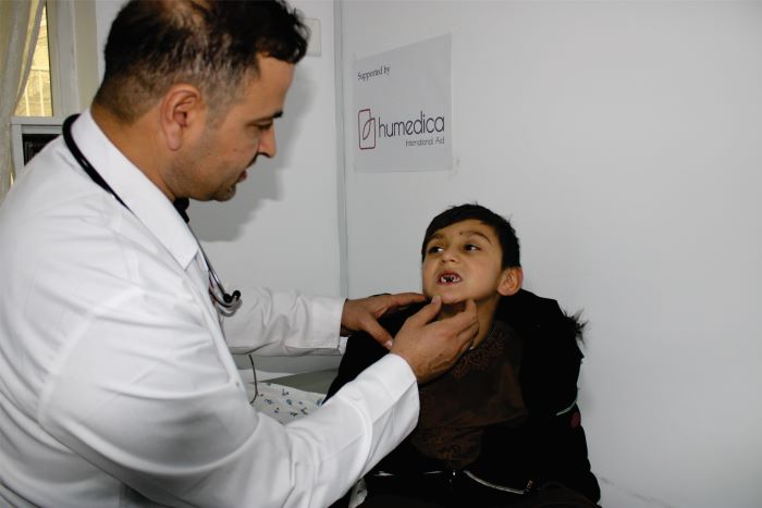 In der durch humedica unterstützten Klinik werden vor allem Frauen und KInder behandelt. Foto: humedica